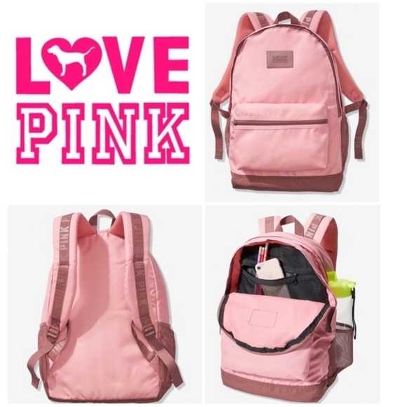 NWT Victoria's Secret Pink Campus Backpack - Picture 2 of 5